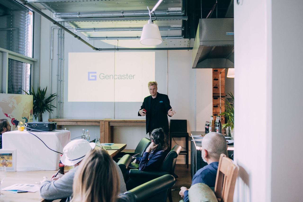 Showcasing Gencaster @ dpa